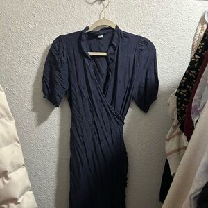 Old navy, navy blue floral dress